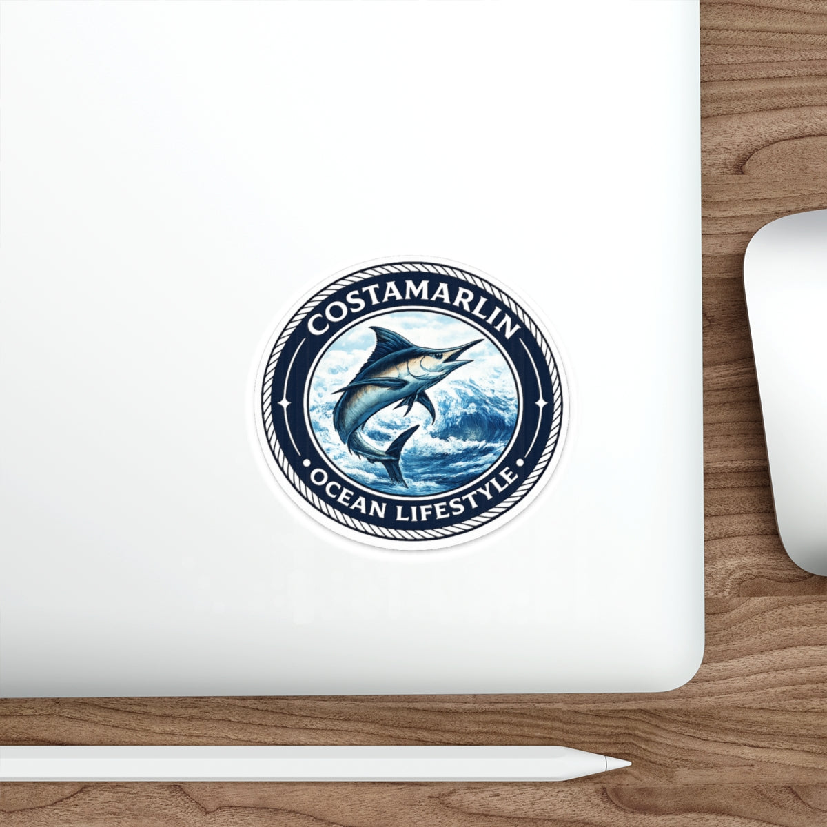 CostaMarlin Ocean Lifestyle Die-Cut Sticker